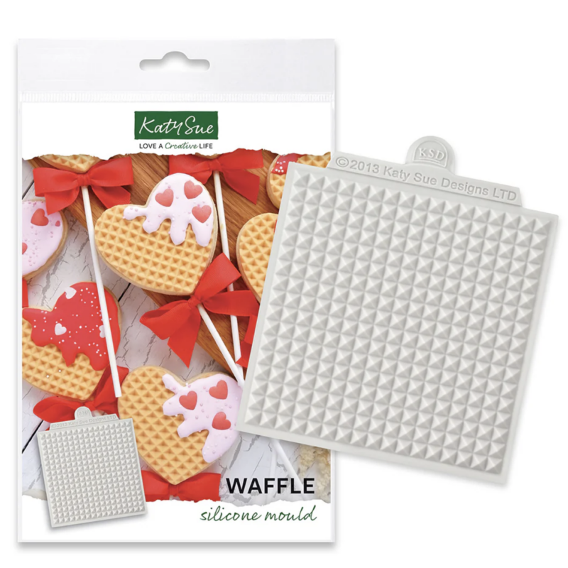 Waffle Silicone Mould by Katy Sue