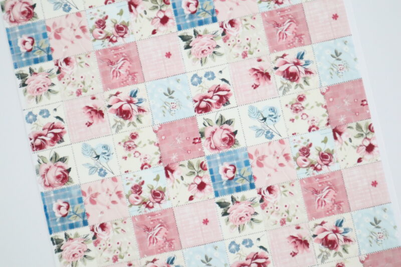 Edible Image A4 sheet - Floral Patchwork