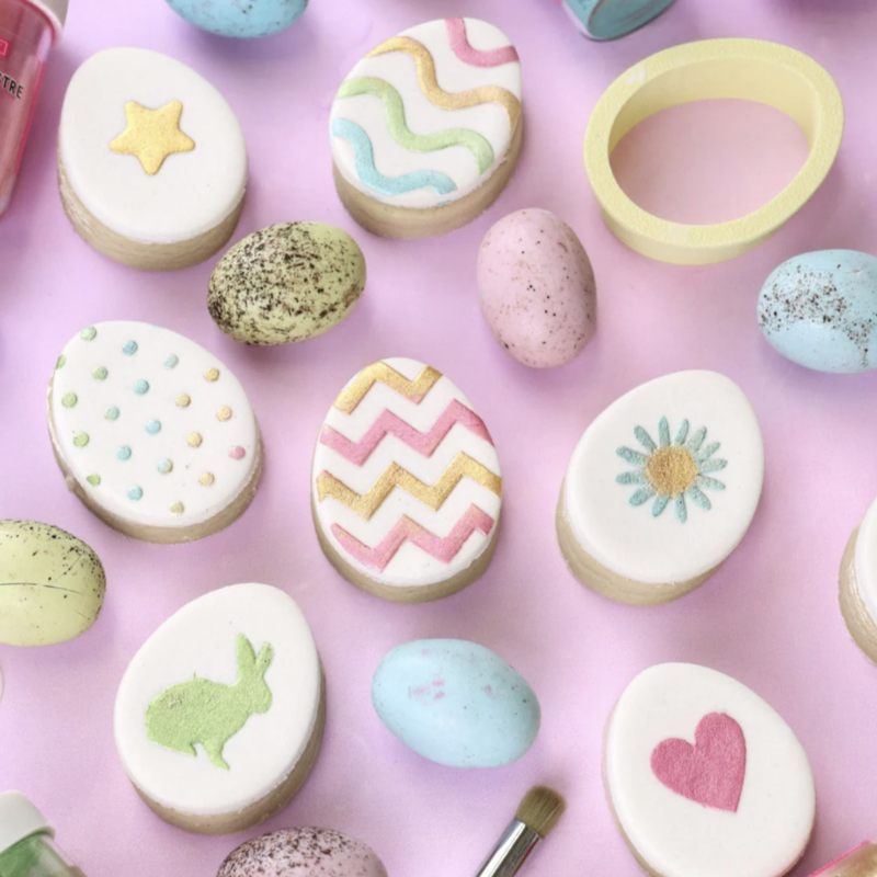 Easter Mini Egg Stencil and Cutter
