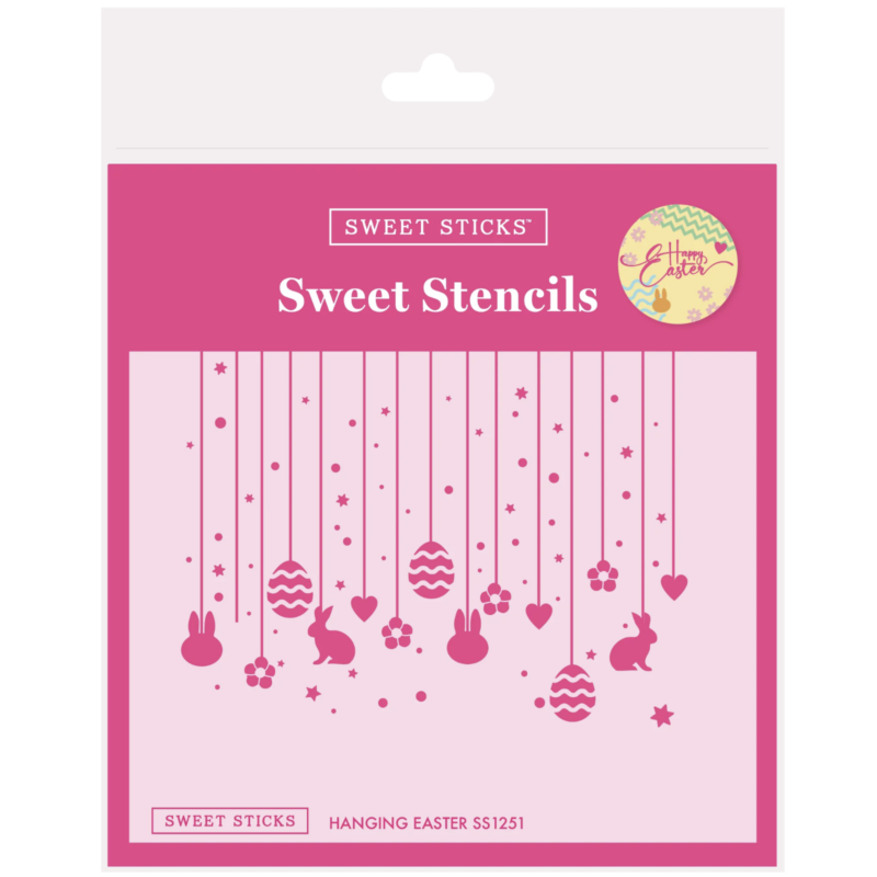 Hanging Easter Stencil by Sweet Sticks