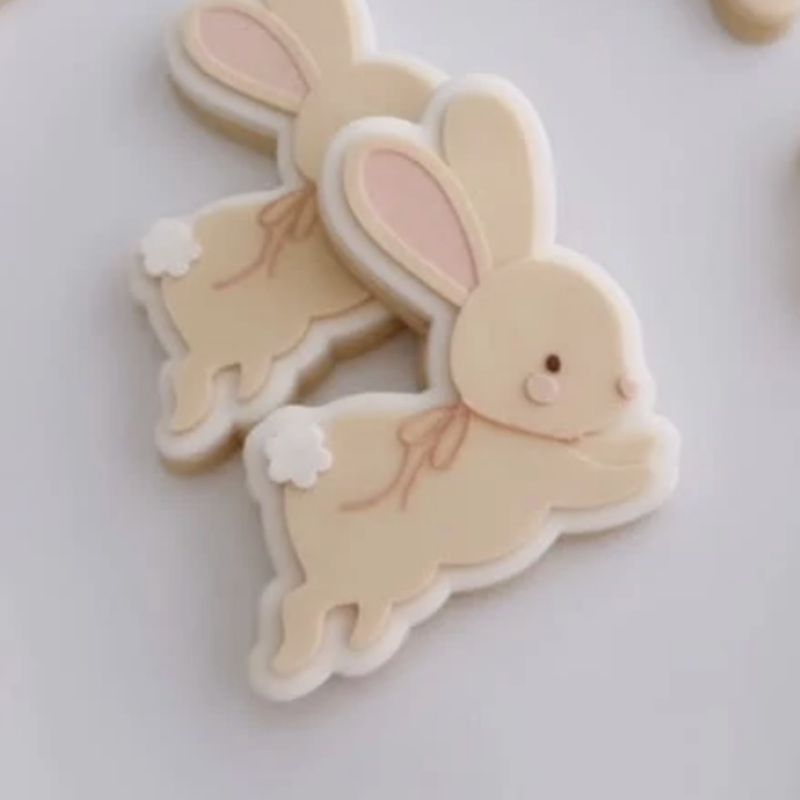Leaping bunny debosser/cutter or cutter obly by Cooki Co Cuts