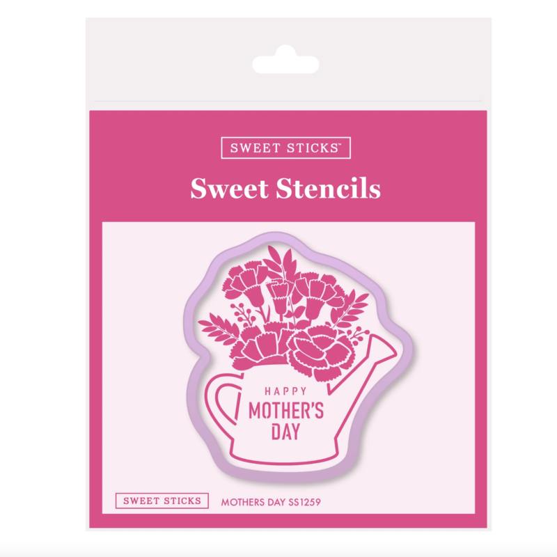 Mother's Day Flowers Stencil and Cutter Set SS1259 by Sweet Sticks