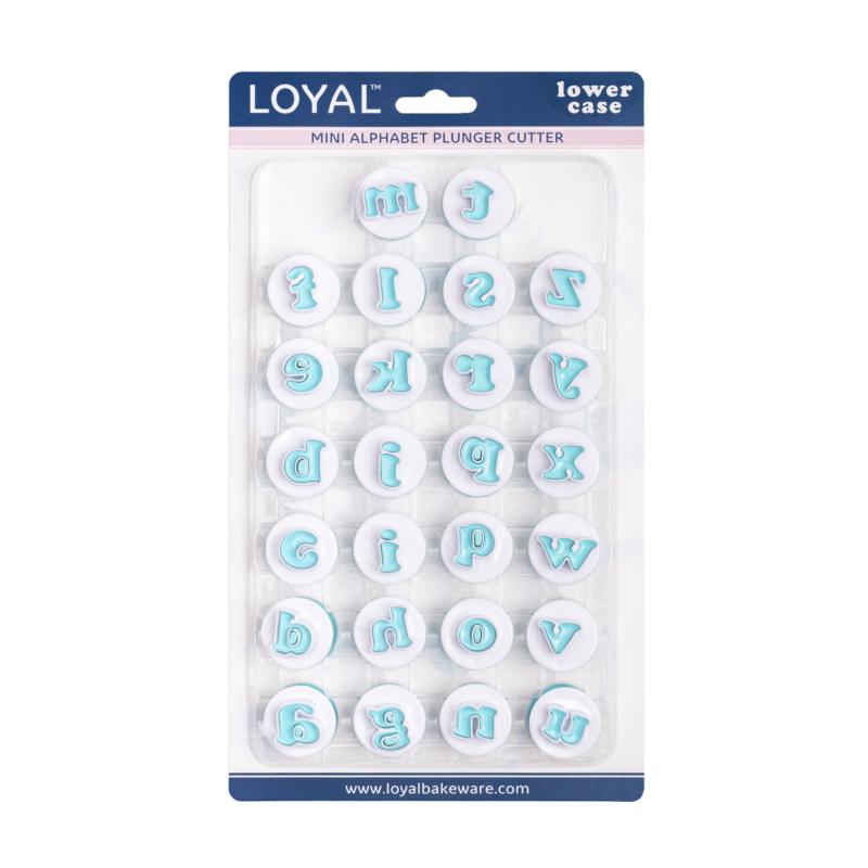 Loyal Mini Alphabet Cutter Lower Case