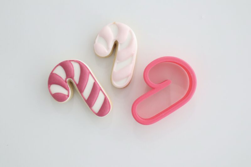 Mini Candy Cane Cutter 2025 55mm x37mm