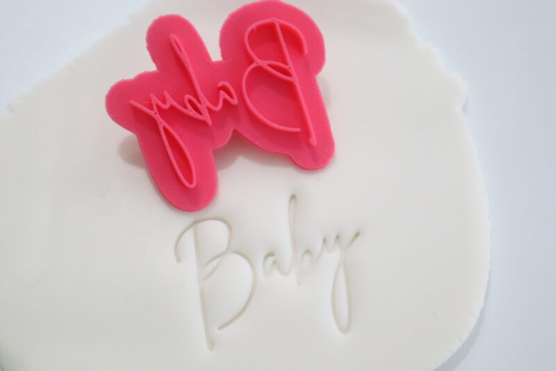 Baby Script Cookie Font 45mm or 38mm