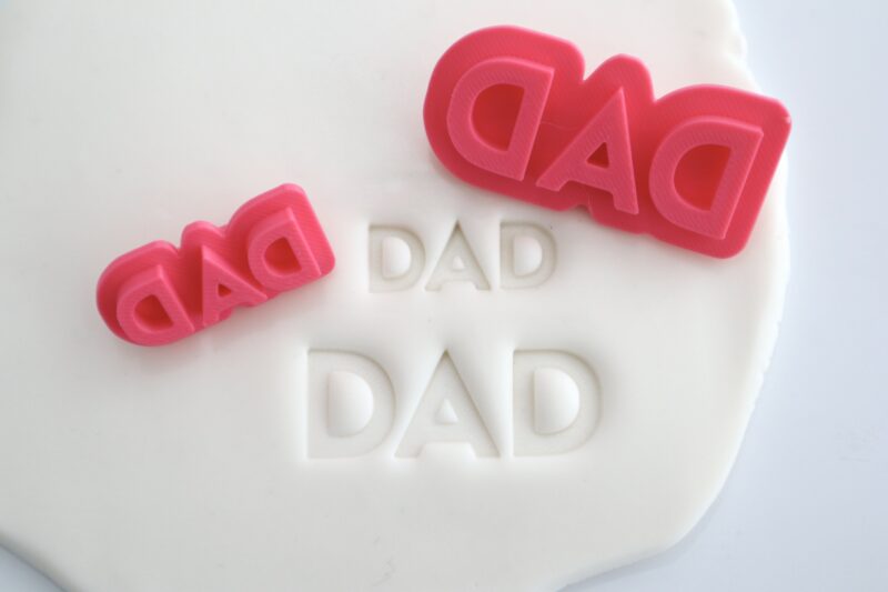 Dad cookie stamp