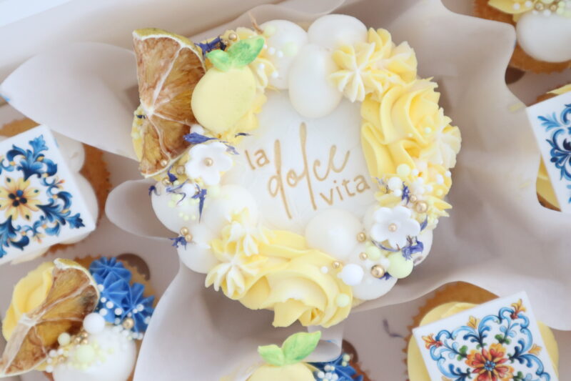 La Dolce Vita Mixed Font Cookie Stamp