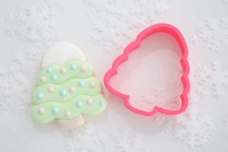 Miss Biscuit Chubby christmas Tree Cookie Cutter
