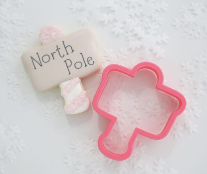 Miss Biscuit North Pole Sign Cutter