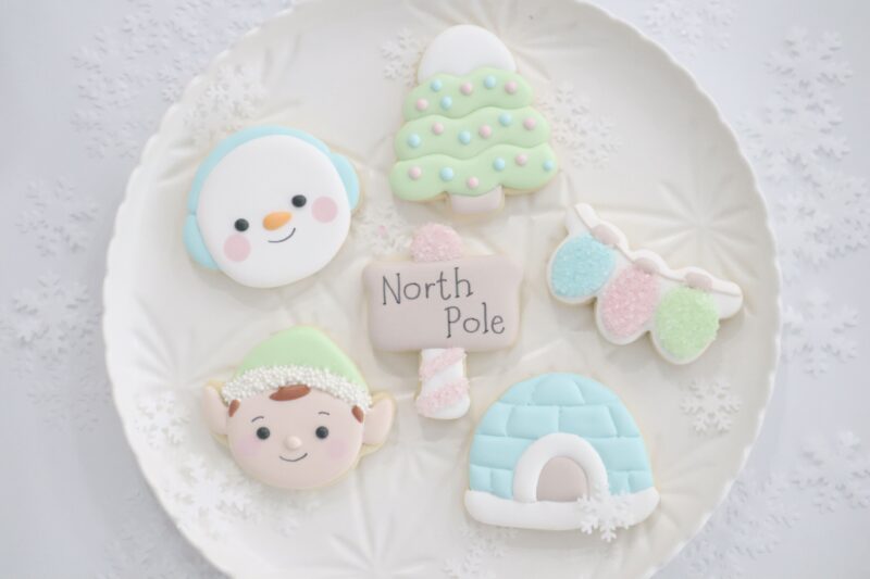 North Pole Magic Kids cookie decorating class