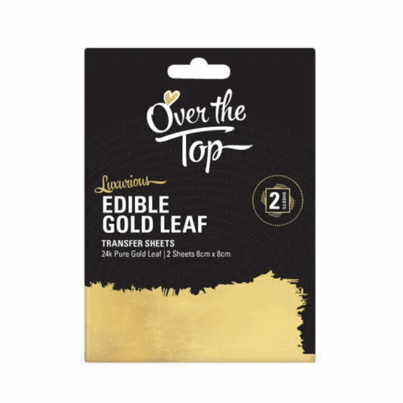 Edible gold leaf