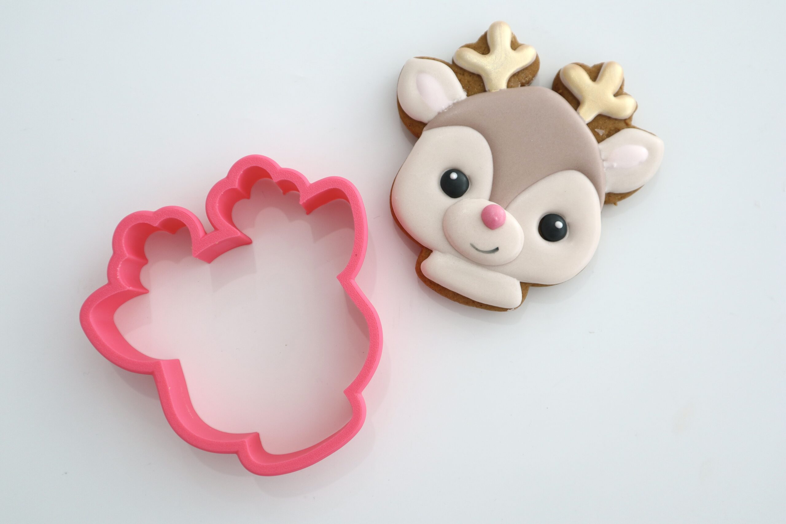 Miss Biscuit 2025 Rudolph Cookie Cutter - Image 2