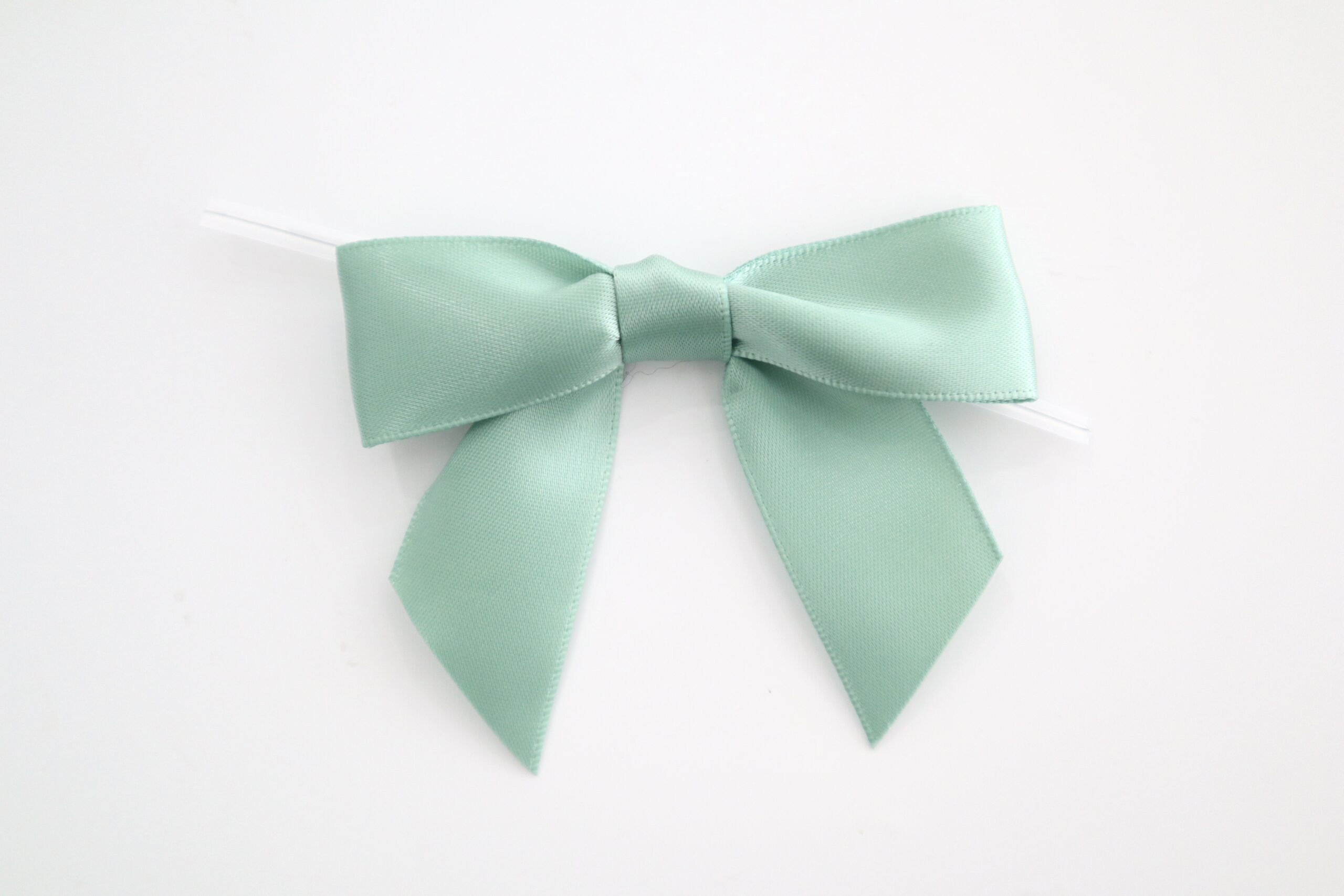 Sage Green Pre-Tied Bows