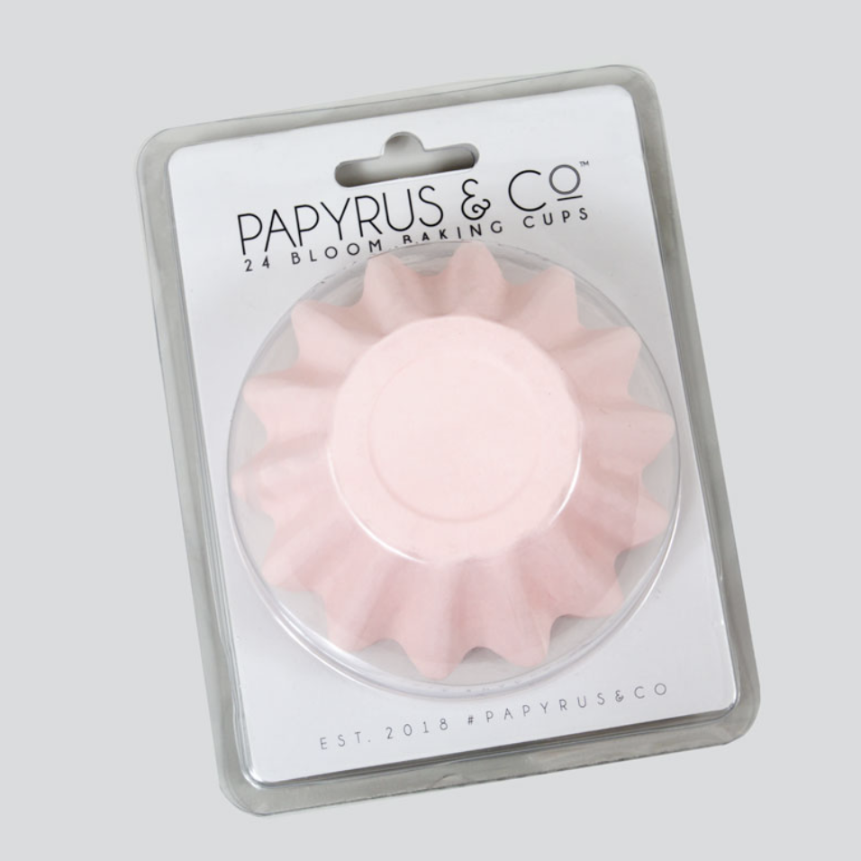 Pink Bloom Baking Cups (24 Pack)