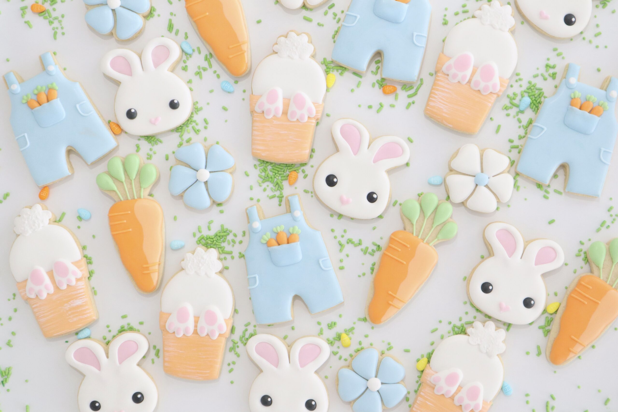 Farmer Bunny Beginner Easter Royal Icing Class