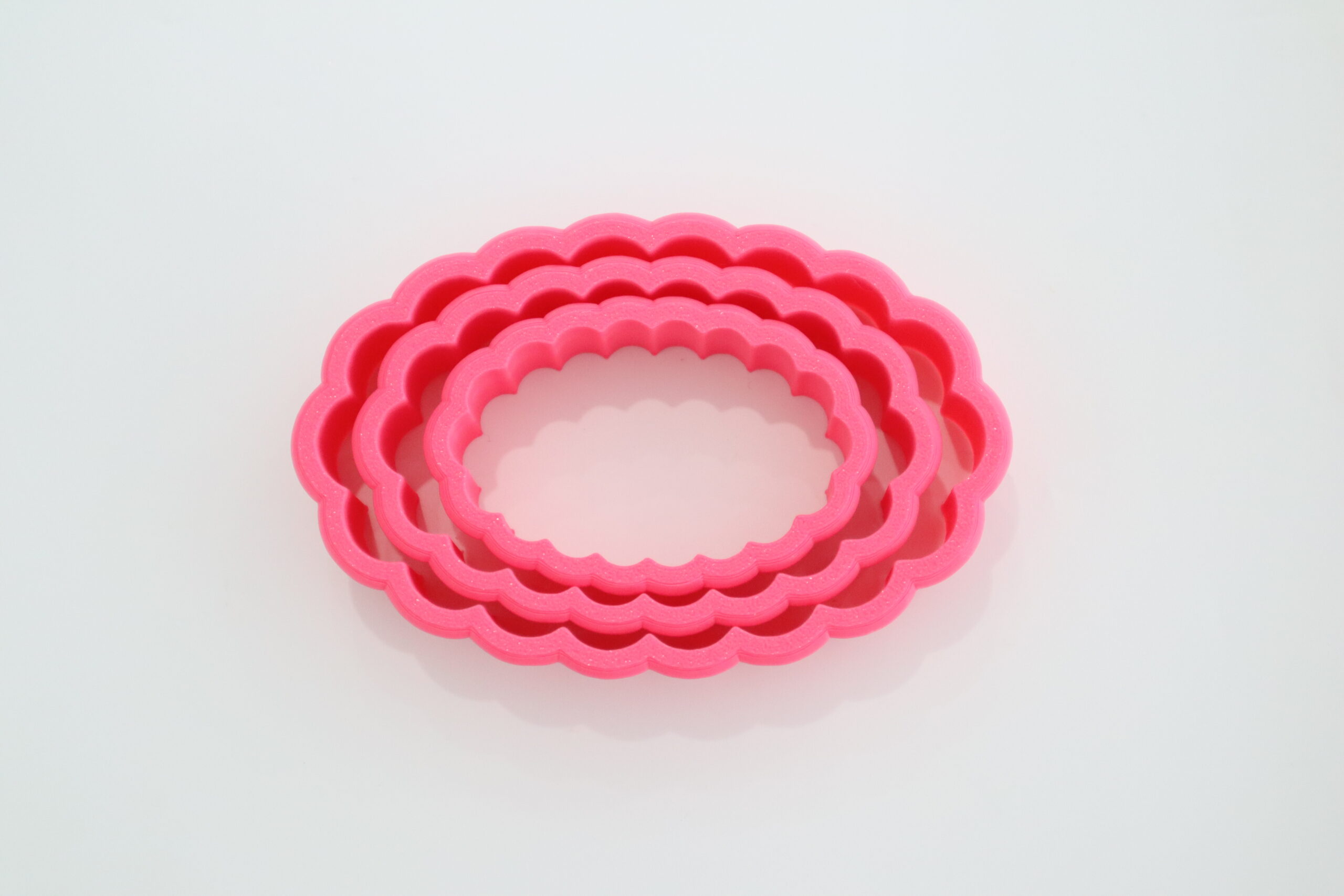 Scalloped Oval Nested Set of 3 cutters